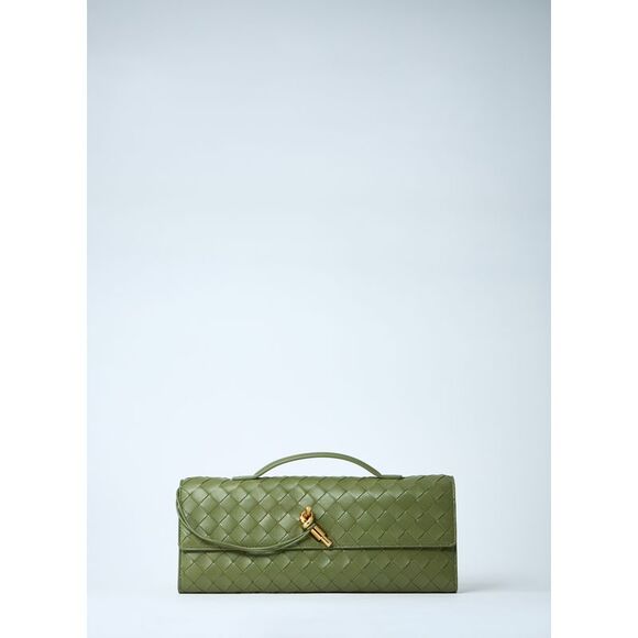 Bottega Veneta Handbags - Bottega Veneta Women Long Andiamo Clutch